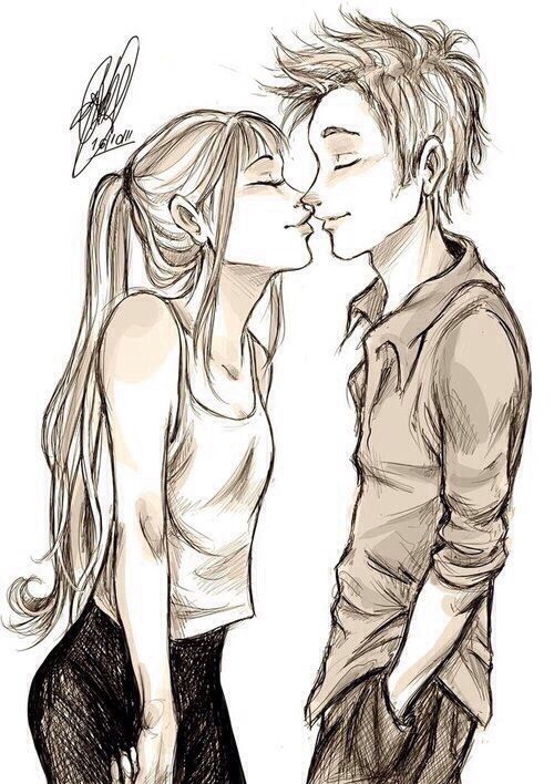 500x708 Tumblr Couple Drawing