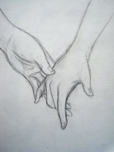 400x533 Drawings Of Couples Holding Hands Art! Couple