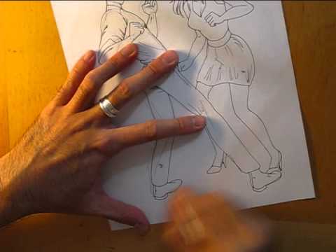 480x360 Drawing A Couple Dancing On The Dance Floor