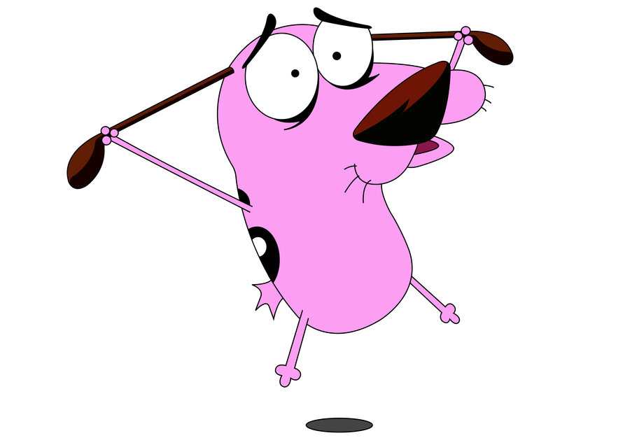 900x636 Courage The Cowardly Dog By Brigz7071