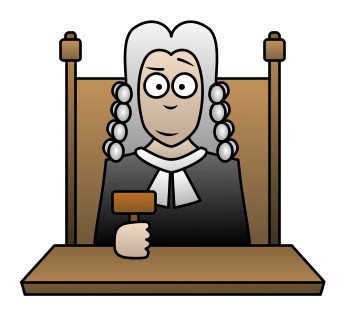 350x316 Drawing A Cartoon Judge