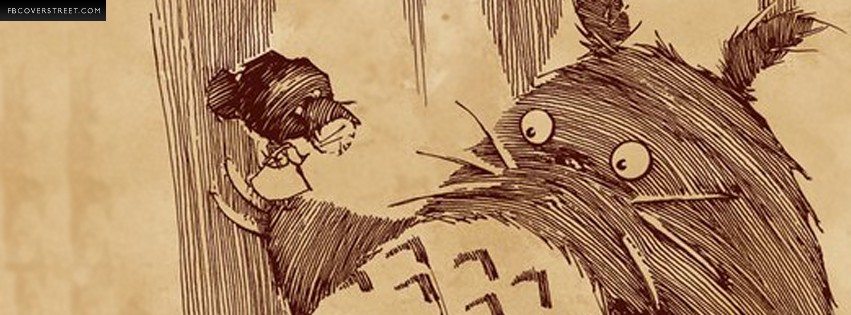 851x315 Cute Drawing Minimalism Facebook Cover