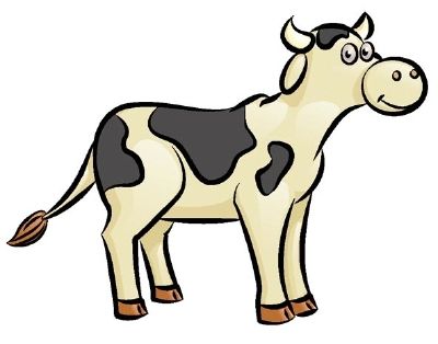 400x314 How To Draw Animals Cow, Simple Animal Drawings And Draw Animals