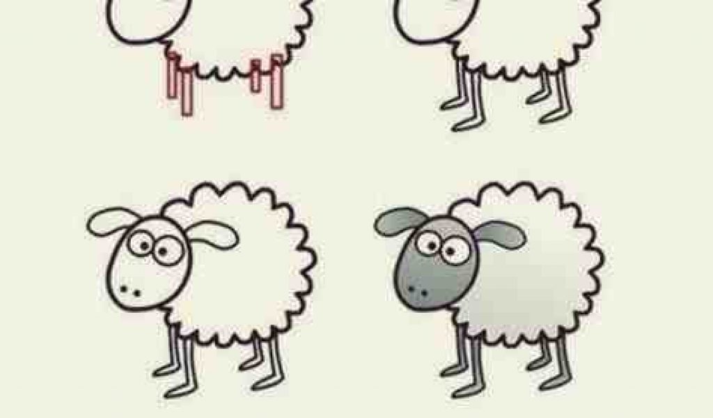 1024x600 Easy Drawing Ideas Animals