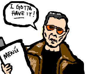 300x250 Mexican Menu Needs More Cowbell! (Drawing By Redheadsoldier)