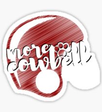 210x230 More Cowbell Drawing Stickers Redbubble