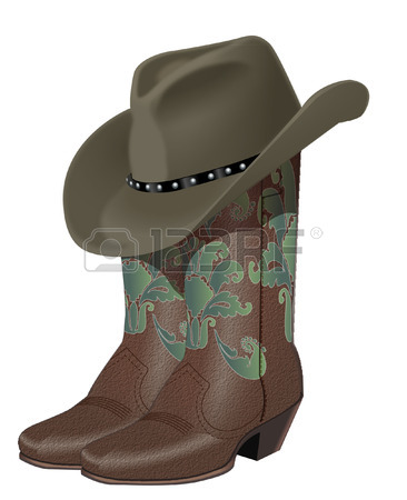 366x450 Vector Cowboy Boots Royalty Free Cliparts, Vectors, And Stock