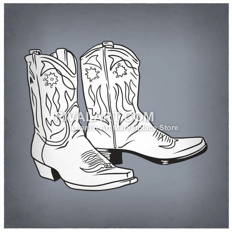 761x761 Womens Cowboy Boots