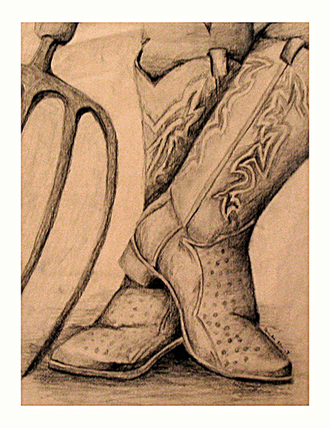 464x600 Cowboy Boots By Goodbye Kitty975
