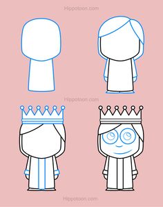 236x300 Simple Drawing Lesson On How To Draw A Cartoon Cowboy