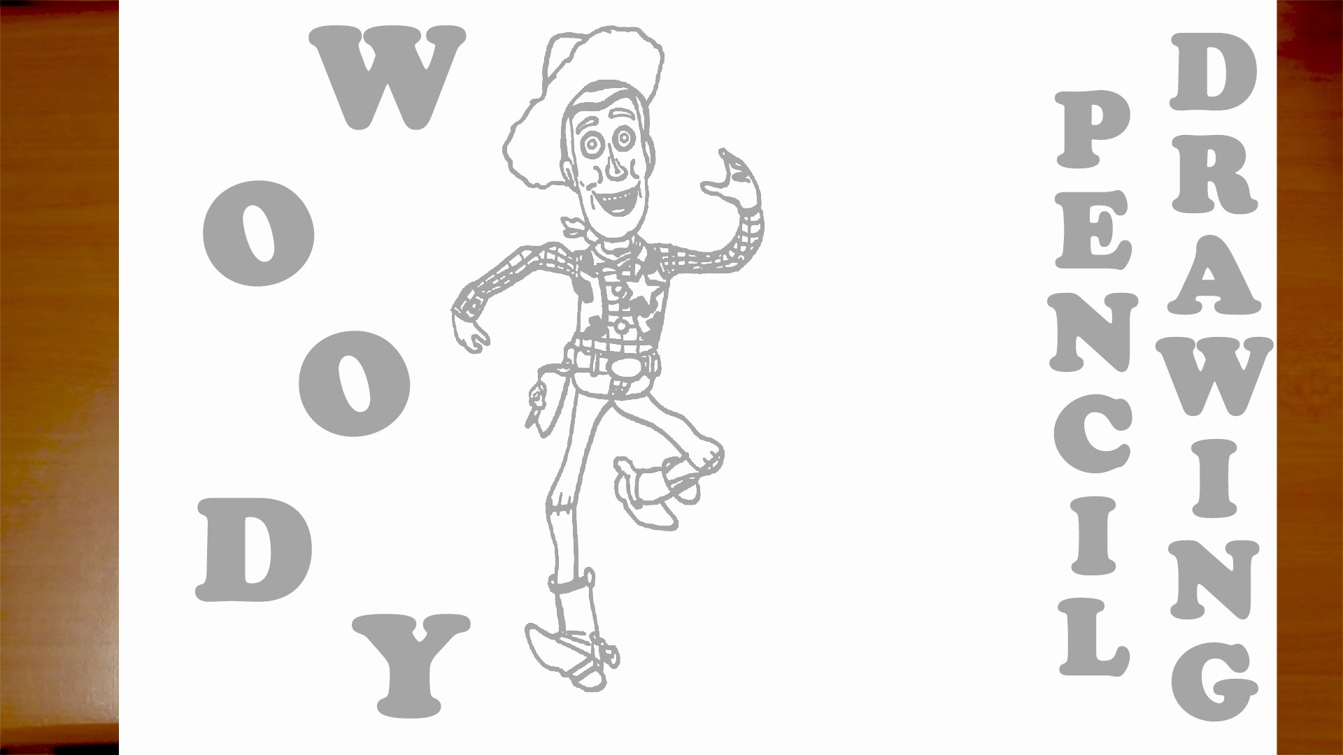 1920x1080 How To Draw Woody From Toy Story