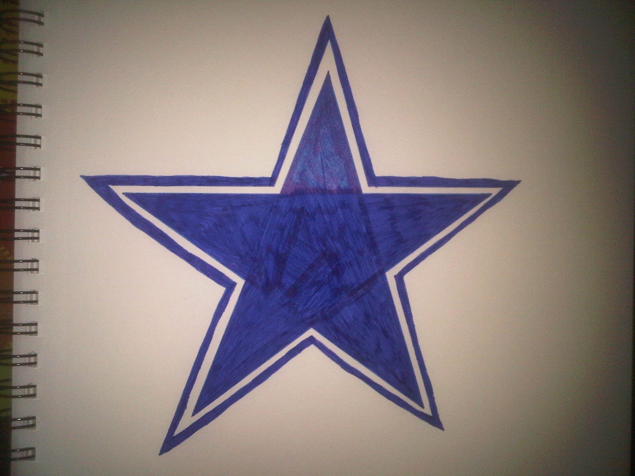 2048x1536 How To Draw The Dallas Cowboys Logo