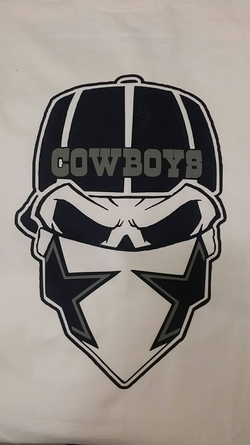 844x1500 Dallas Skull Cowboys By Tinascustomtees On Etsy My Cowboys