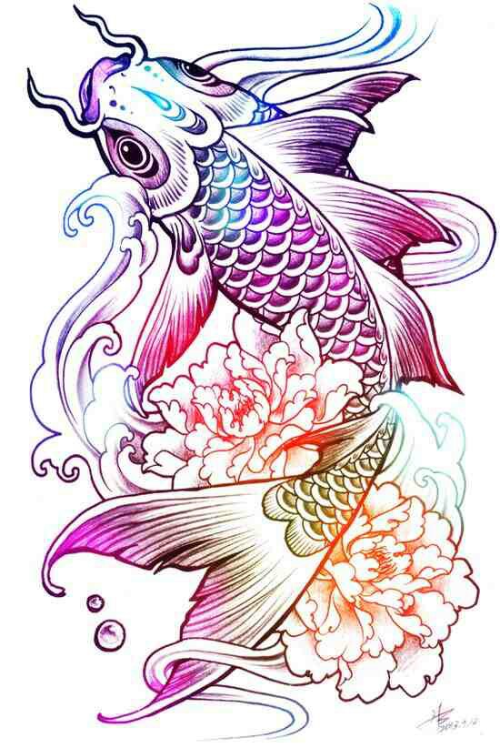 550x822 Pin By Jordin On Tattoos Tattoo, Koi And Tatting