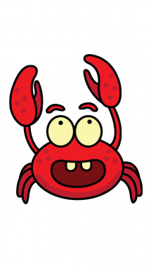 215x382 How To Draw A Crab, Easy Step By Step Drawing Tutorial