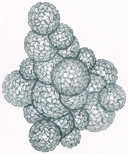 416x500 Cracked Spheres Drawing Most Proud Piece Craig Stephens