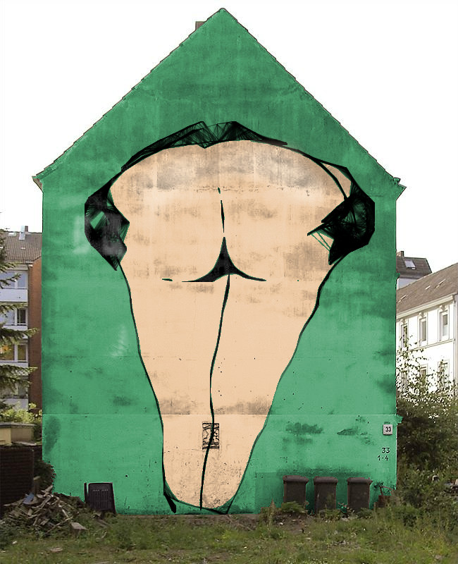 650x800 Crack On The Wall A Graffiti Speedpaint Drawing By Bannershop