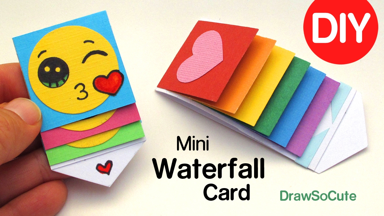 1280x720 How To Make A Mini Waterfall Card