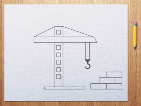 480x360 How To Draw A Crane Step By Step