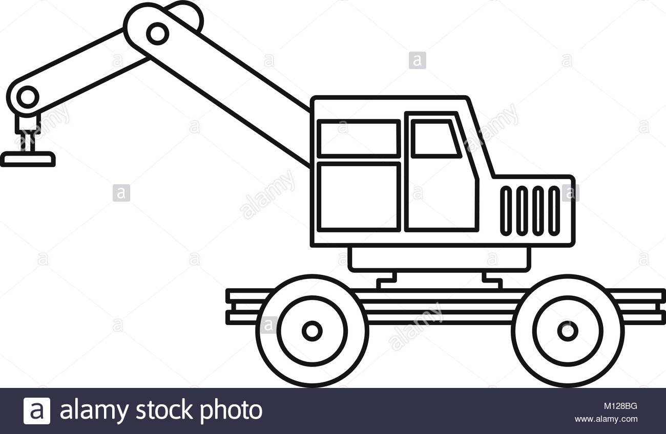 1300x848 Crane Truck Black And White Stock Photos Amp Images