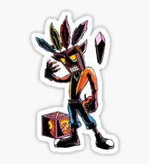 210x230 Crash Bandicoot Drawing Stickers Redbubble