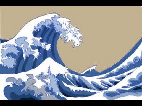 480x360 How To Draw Japanese Waves