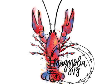 340x270 Crawfish Art Etsy
