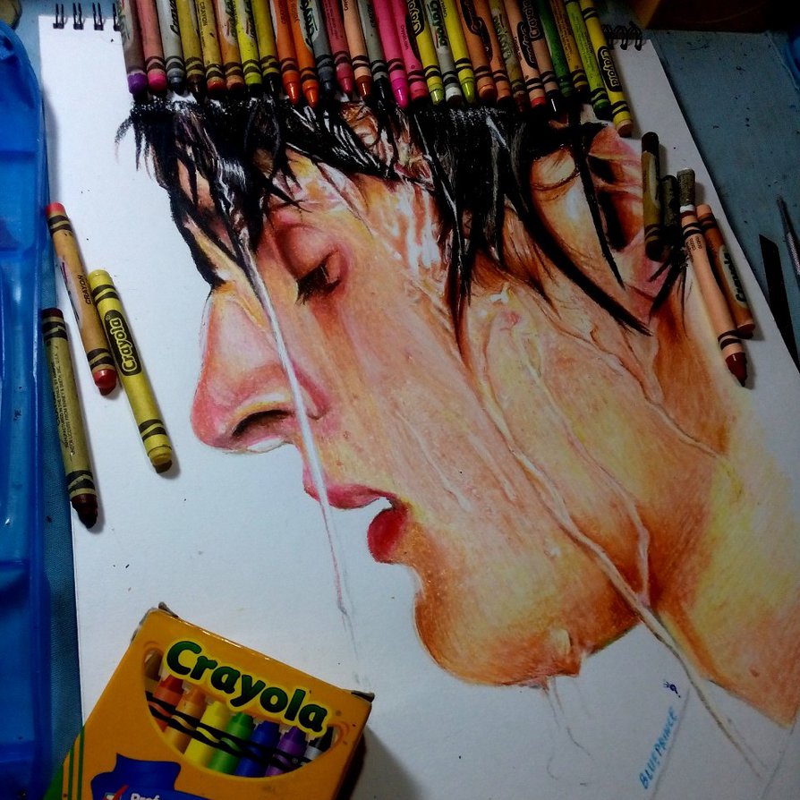 894x894 Crayola Crayon Drawing By Blueprince312