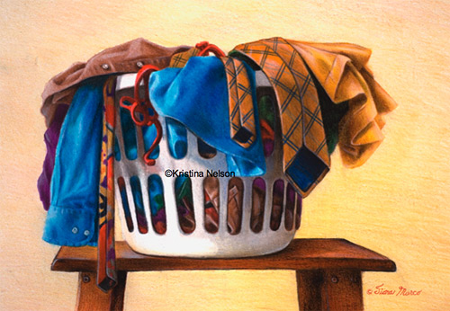 500x346 Crayon Art By Kristina Nelson Colorful Drawings Created Entirely