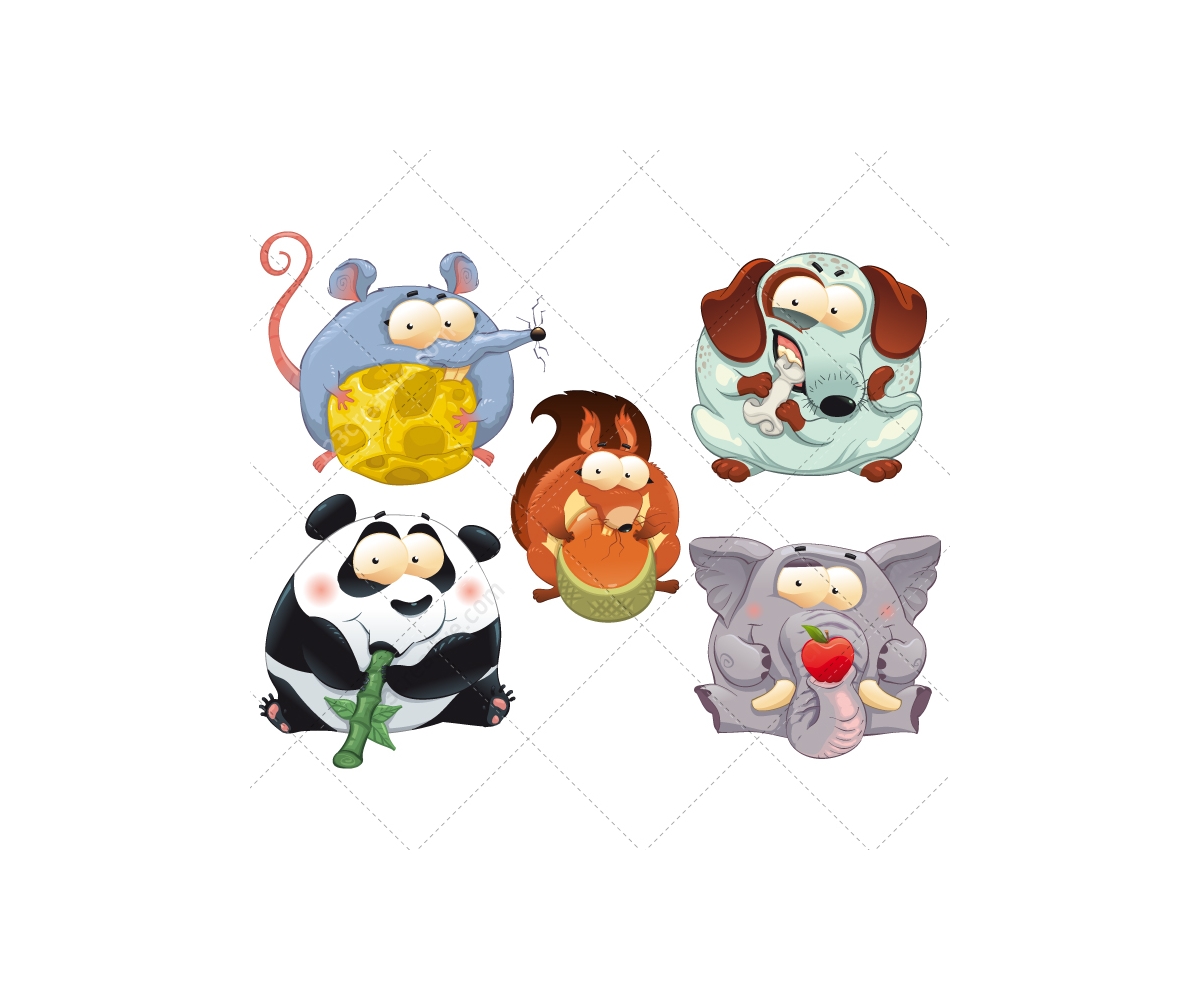 1200x1000 Crazy Animal Illustration Vectors