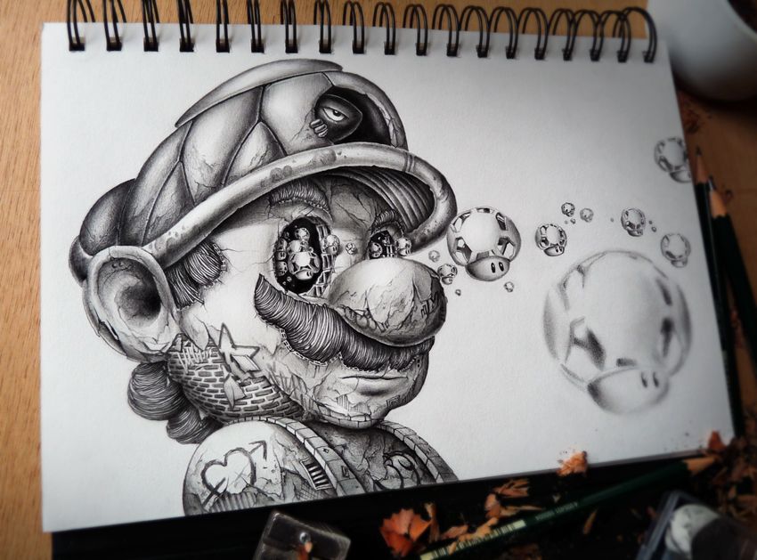850x629 More Crazy Illustrations By Pez Illustrations, Drawings