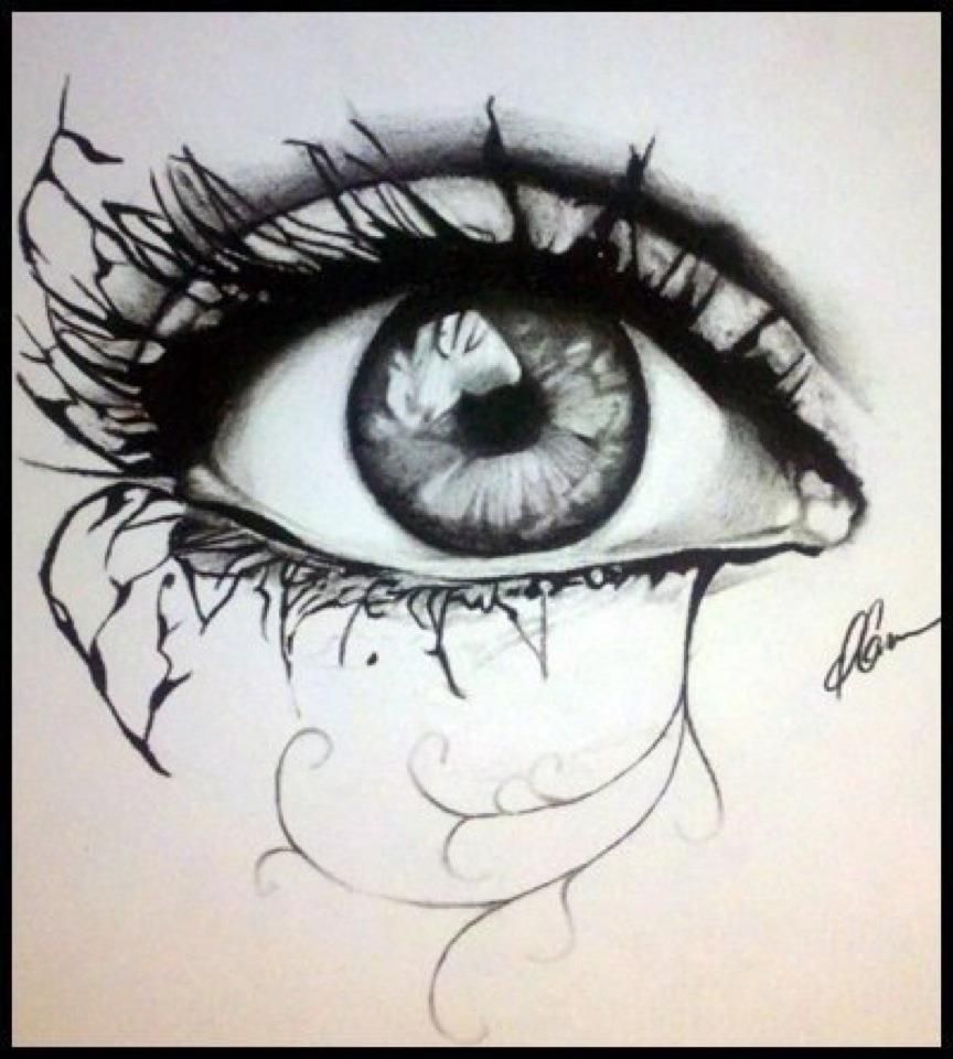 864x960 Crazy Eye Quick Sketch