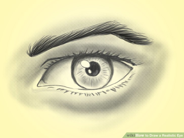 728x546 How To Draw A Realistic Eye 14 Steps (With Pictures)