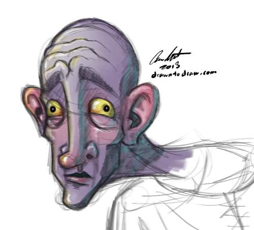 500x453 Mr Crazy Eyes Drawn To Draw