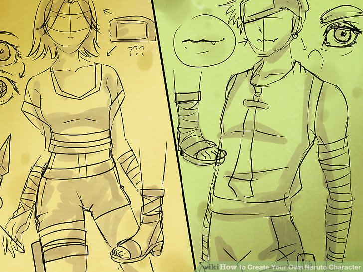 728x546 How To Create Your Own Naruto Character 7 Steps (With Pictures)