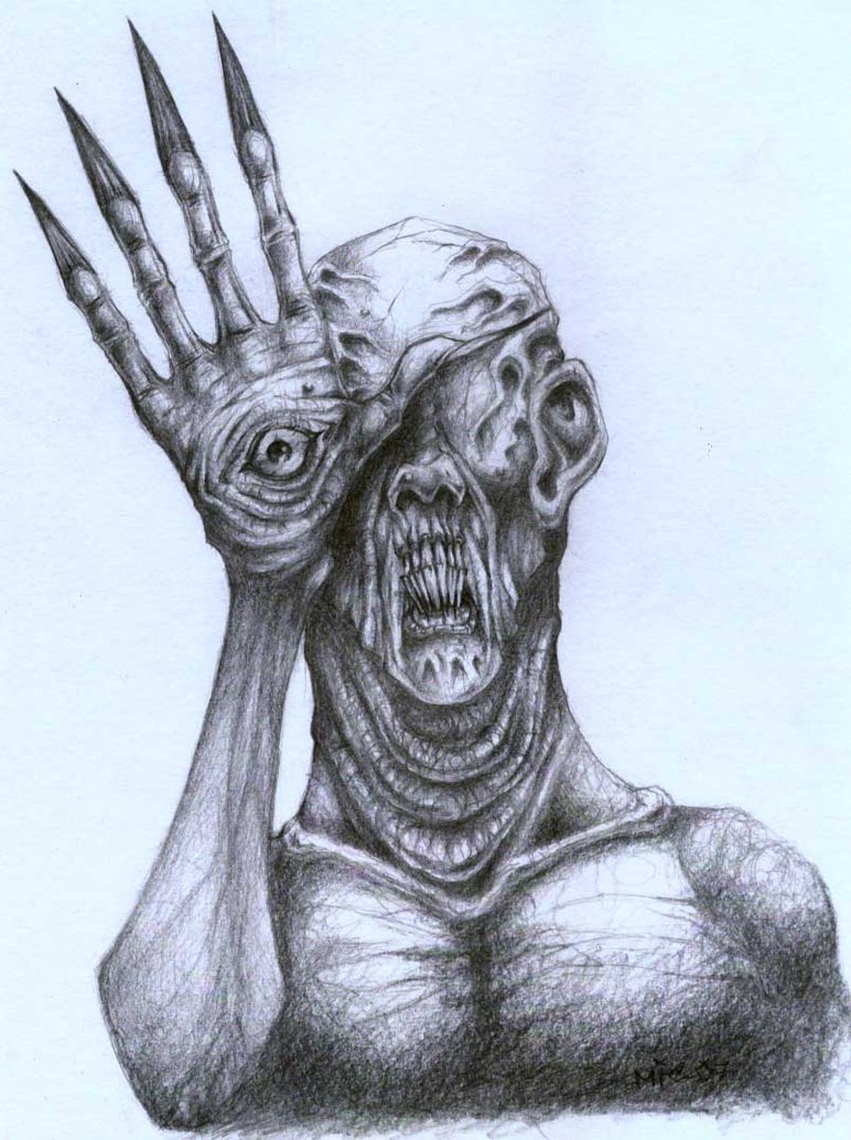 772x1034 Freaky Creature By Morbidmic