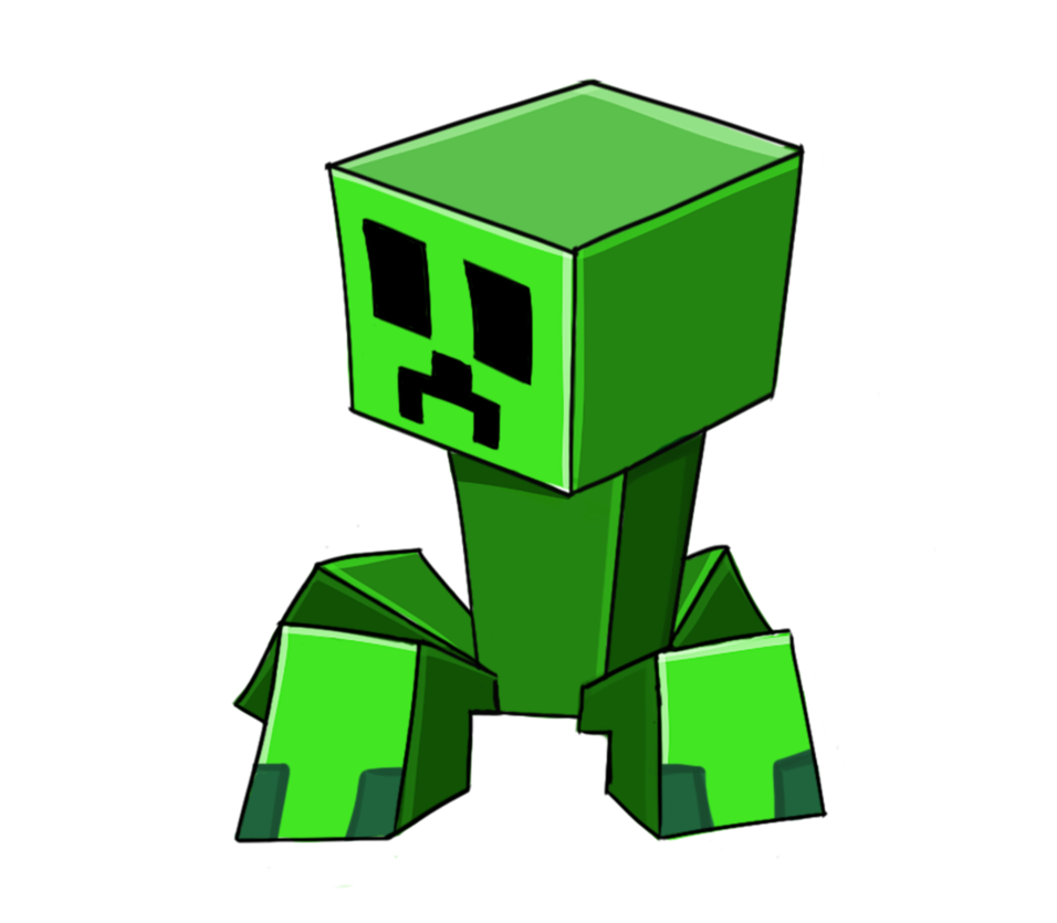 956x835 Minecraft Little Png Creeper [Redsheep Collestion] By