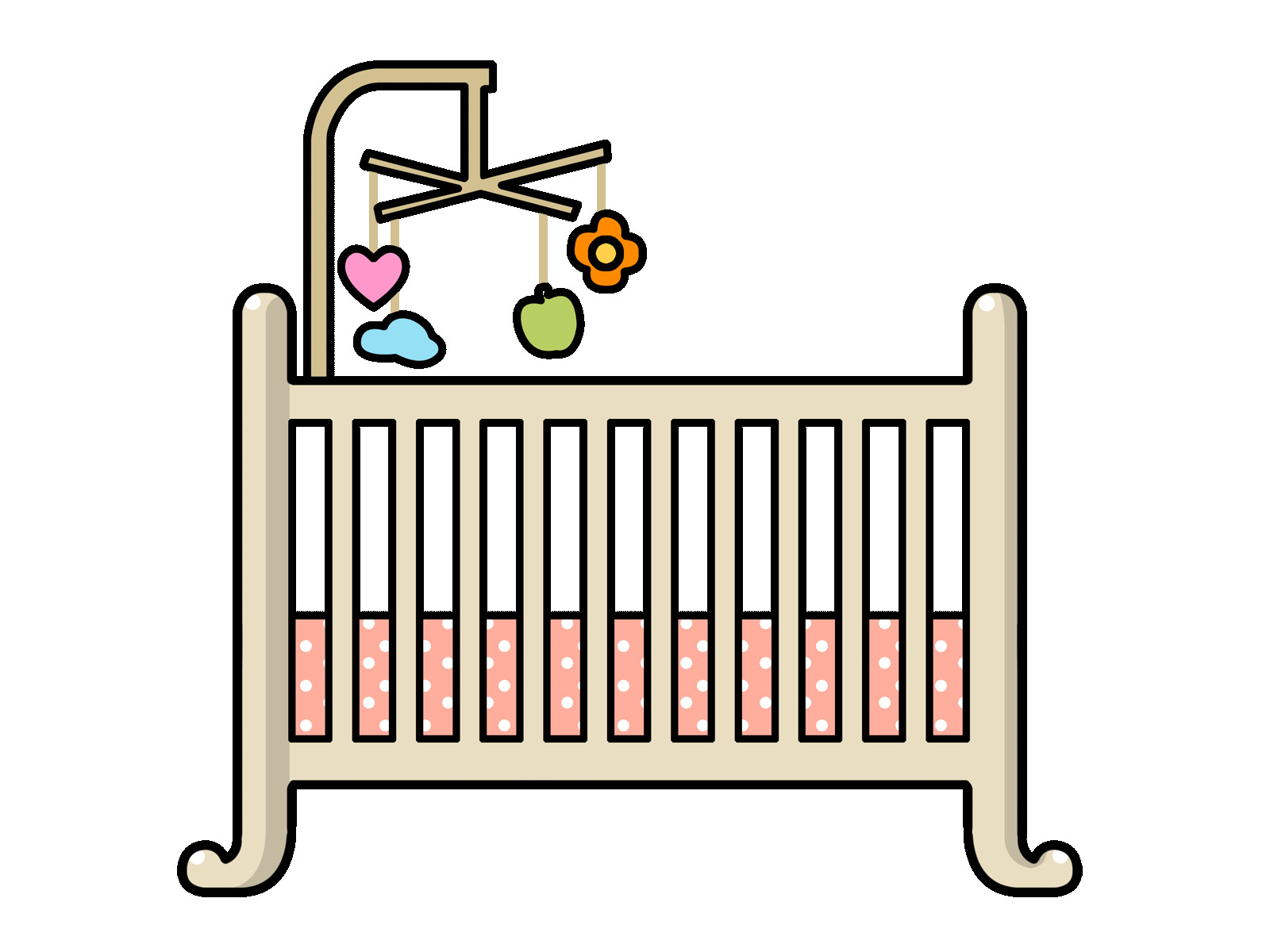 1600x1200 Smart Baby Cribe Crib Drawing Home Design If Your Wakes Up Before