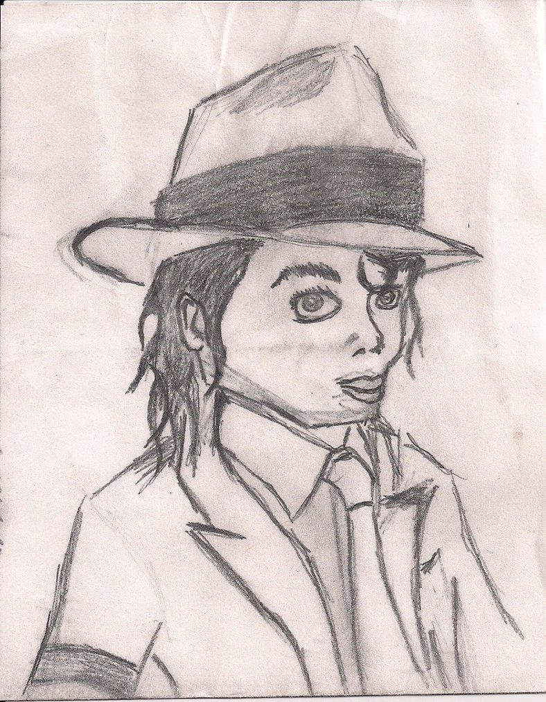 788x1014 Smooth Criminal Cartoon Sketch By Bentoddfox