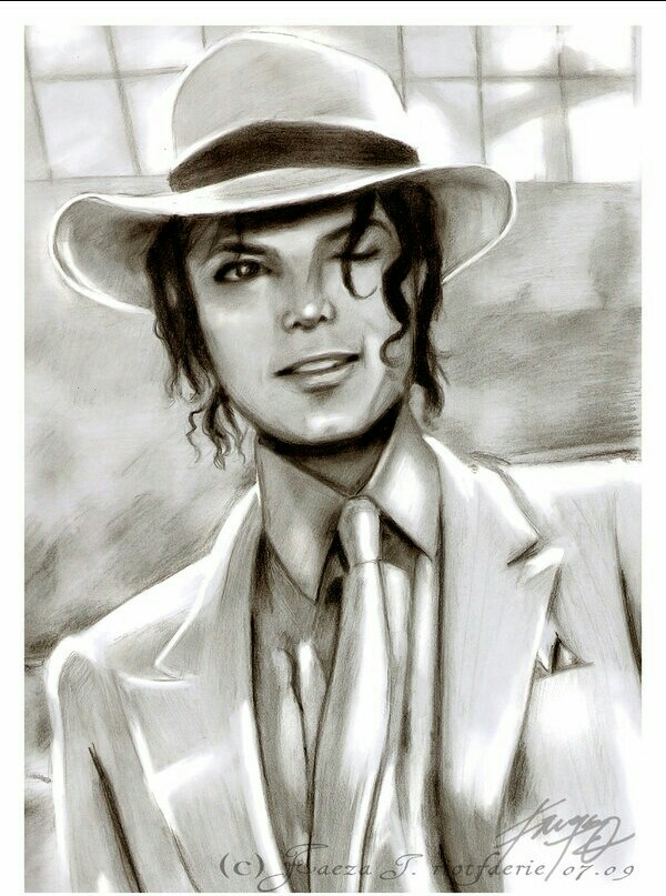 600x807 Smooth Criminal Drawing The King Of Pop Michael