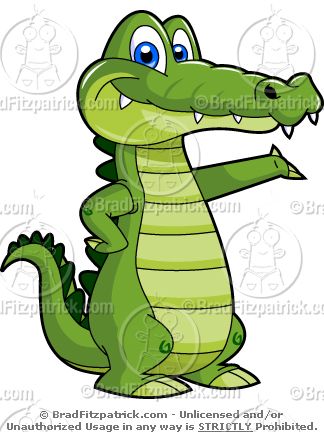 324x432 How To Draw A Cartoon Crocodile