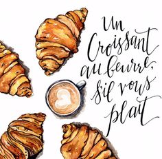 236x231 Vintage Poster Croissant Paris City Of Lights