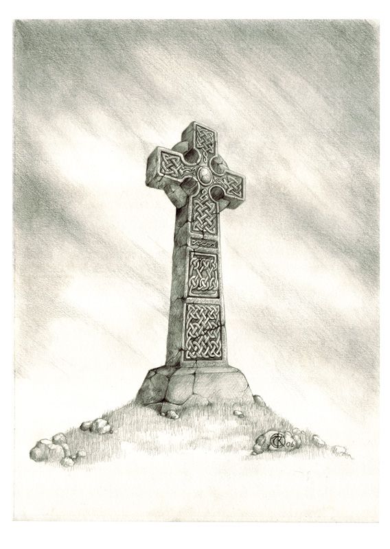 568x800 Simple Pencil Drawing Of A Celtic Cross 2b Mechanical Pencil
