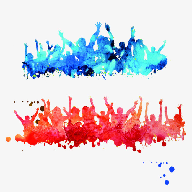 650x651 Drawing Cheering Crowd, Sketch, Character, Watercolor Png Image