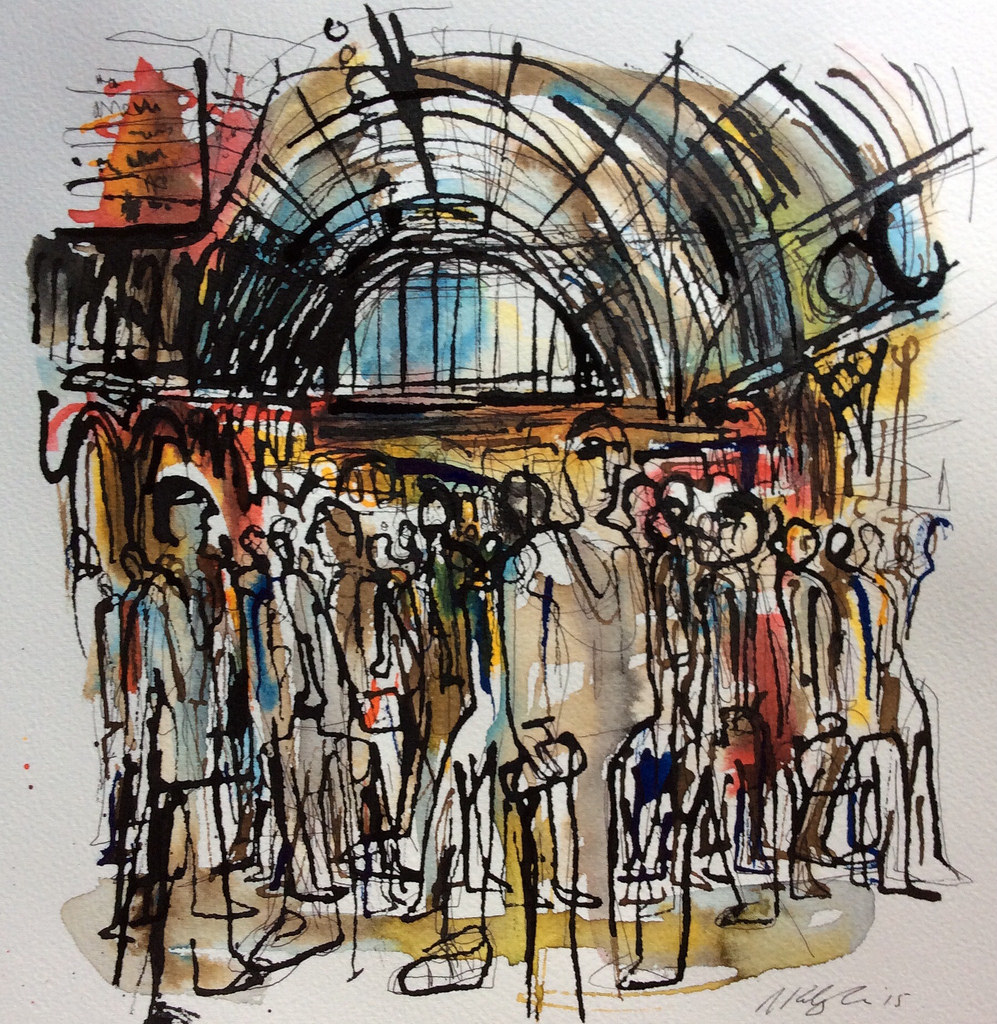 997x1024 Milling Crowds