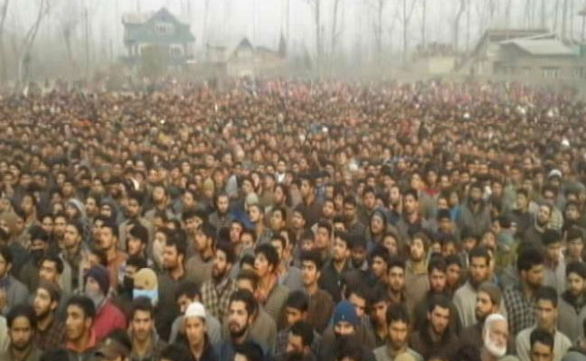 650x400 Of Dead Terrorists Keep Drawing Huge Crowds In Kashmir