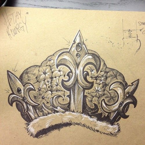 500x500 41 Best Crown Drawings Tattoos Images On Crown Drawing