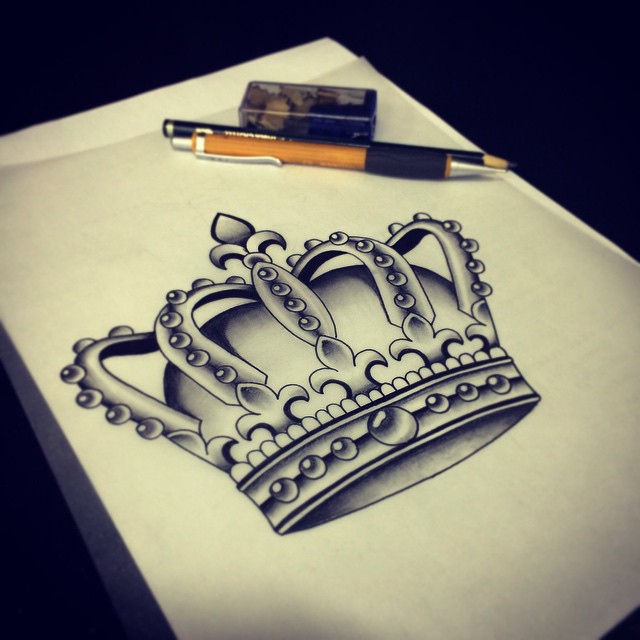 Crown Drawing Tattoo at GetDrawings | Free download