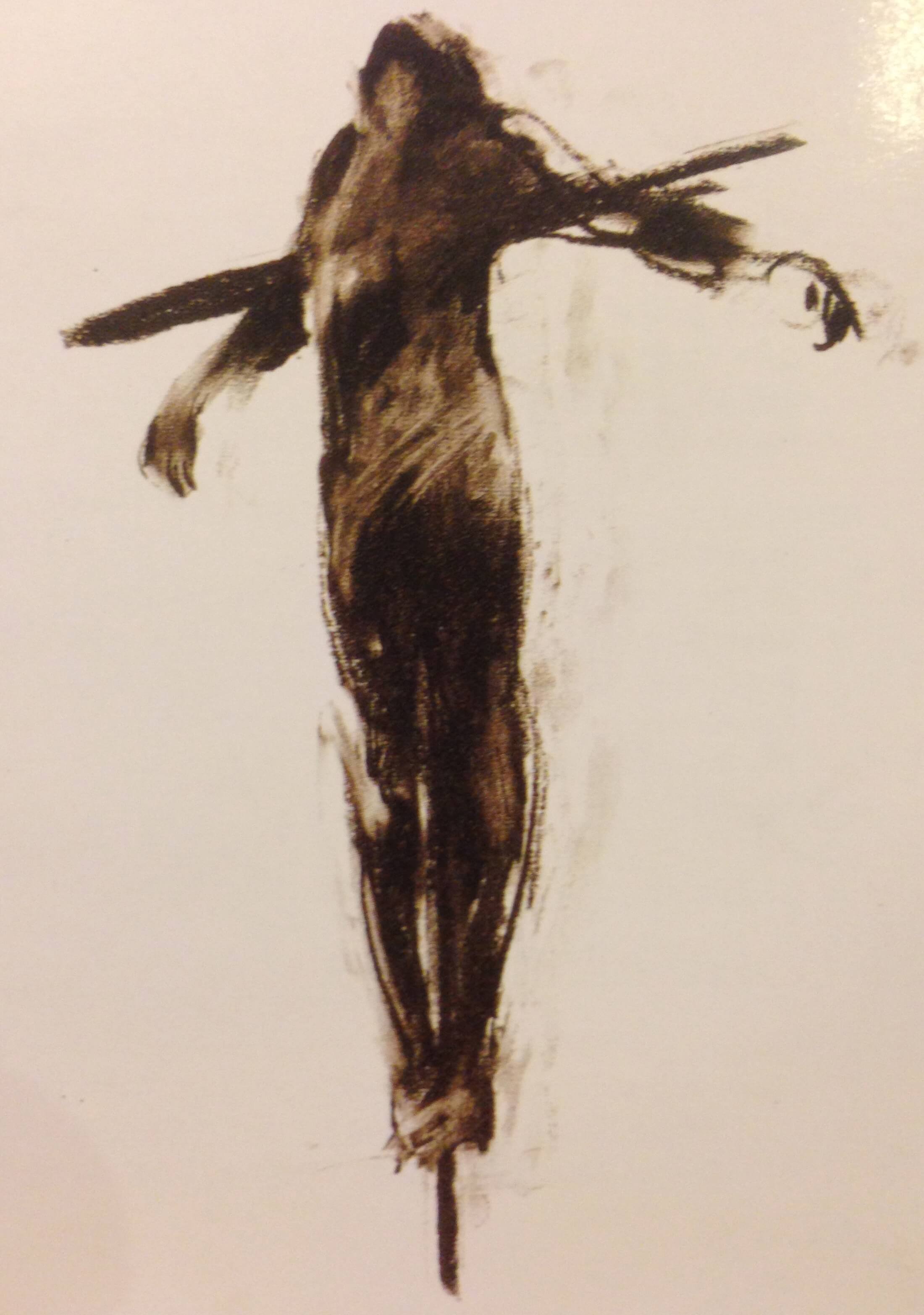 2200x3130 Crucifixion Drawing