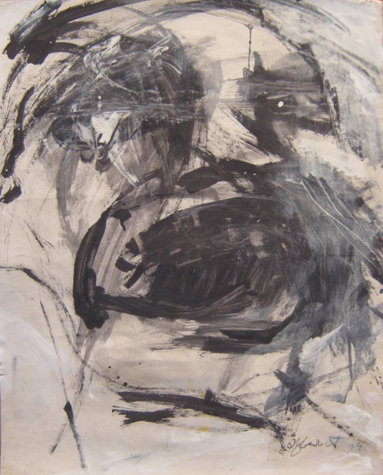 770x955 Saatchi Art Cry Drawing By Dragan Cvetkovic Cvele